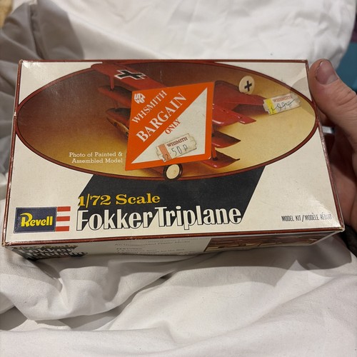 Vintage revell fokker triplane - vintage,