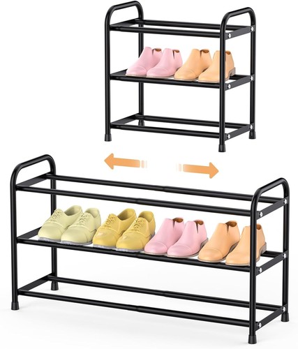 Tier expandable shoe rack - 3,