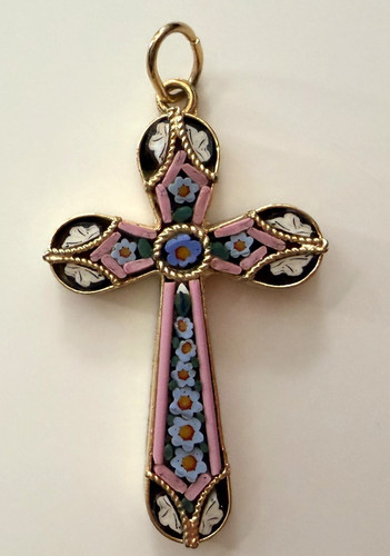 Micro mosaic cross italy - micro,