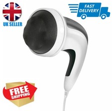 HoMedics Handheld Shiatsu Muscle and Body Massager with 3 Changeable Heads