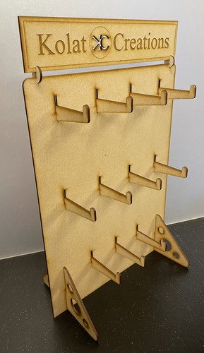 Key ring counter display - ring,