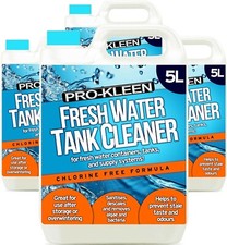 ProKleen Fresh Water Tank Cleaner Descaler Motor Home Odour Algae Remover 20L
