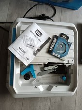 Mac Allister MTC500 240V 500W Tile Cutter with Spare Erbauer Blade in Box