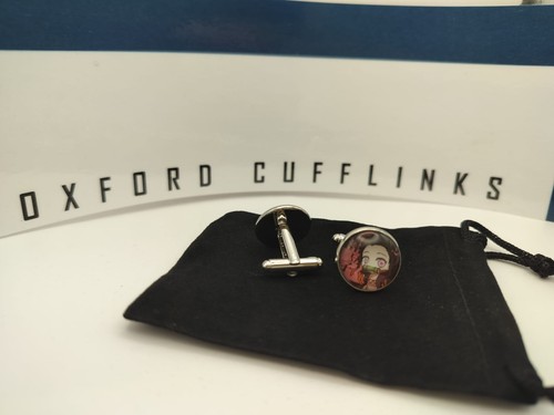 Demon slayer cufflinks anime - demon,