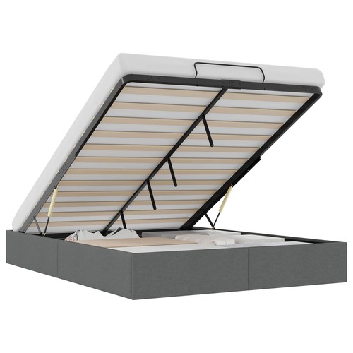 Ottoman bed frame fabric - bed,