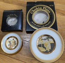 Chokin Plates with Display