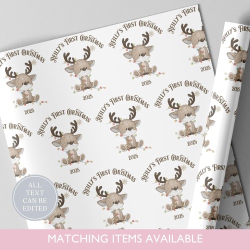 Personalised reindeer - personalised,