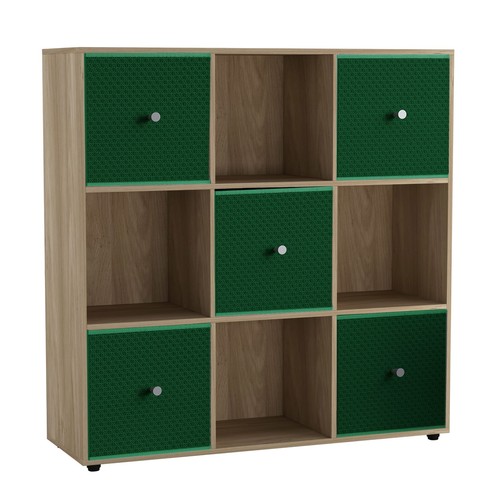 Cube oak bookcase - cube,