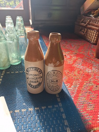 Ginger beer bottles - x,