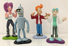 ROCKET USA FUTURAMA HEAVYWEIGHTS SERIES DIE-CAST SET FRY LEELA BENDER FARNSWORTH