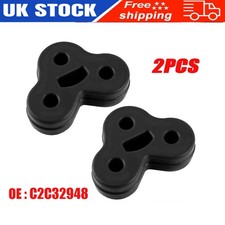 2X Rear Exhaust Hanger Bracket