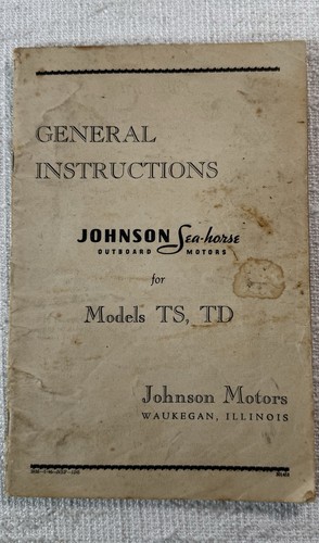 Vintage 1946 johnson sea horse - 1946,