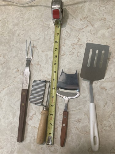 Vintage kitchen tools wavy - 4,