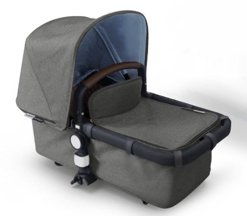 Bugaboo grey carrycot - carrycot, bassinet