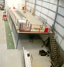 Used Mezzanine Floor 16m X 6.5m GREAT condition 1x Staircase 38mm Chipboard