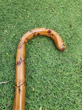 Wooden Walking Stick Cane Hand
