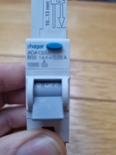 Hager RCBO 32A 30mA Type B