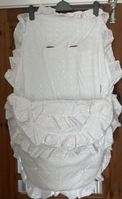 Kinder Broderie Anglaise Pram