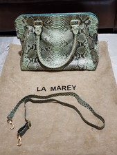 LA MAREY 100% Genuine Python Leather Handbag Bag RRP £600