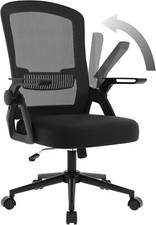 Mesh Office Chair Ergonomic 360° Swivel Lift Computer Desk Adjustable Height