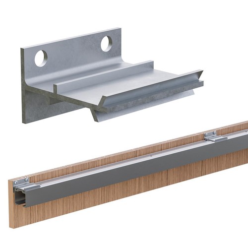 Wooden cover fixing brackets - cover,