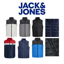 Jack & Jones Mens Puffer Gilet