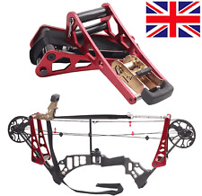 Red Ratchet Style Portable Bow Press Aluminum Alloy Compound Bow Press UK STOCK
