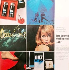 1966 Colgate 007 After Shave Cologne For Men Advertisement Fragrance HM2O