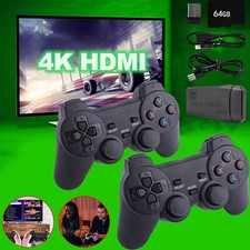 Retro Video Game Console Wireless Gamepad TV Game Consoles 4K HDMI Game Sticks