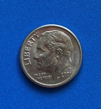2001 D Roosevelt Dime