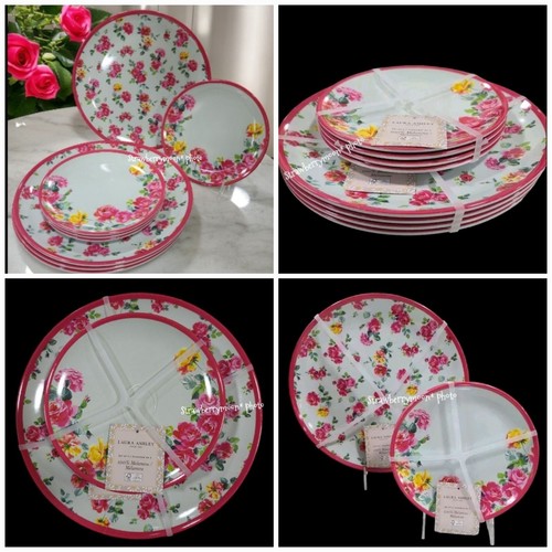 8pc laura ashley summer rose - ashley,