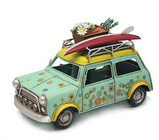 Green Mini Car Tin Model
