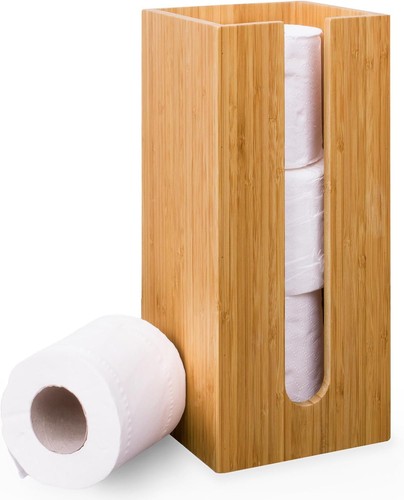 Woodluv toilet roll holder - toilet,