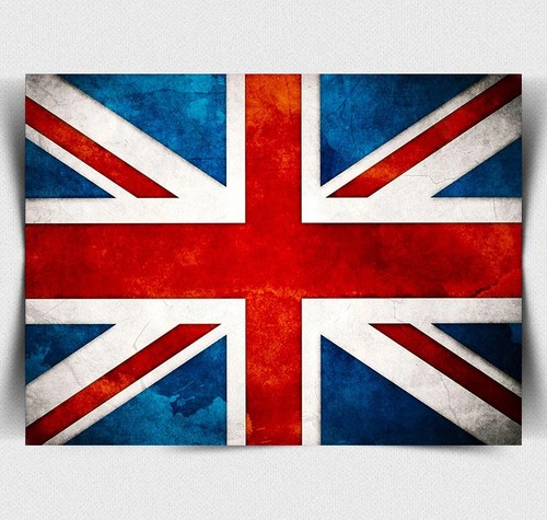 Union jack flag vintage - uk,