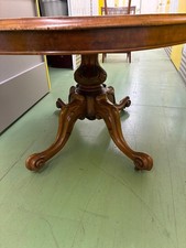 Victorian Burr Walnut Loo