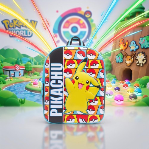 Pokemon pikachu kids - kids, backpack