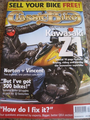 Classic bike apr 2005 kawasaki - classic,