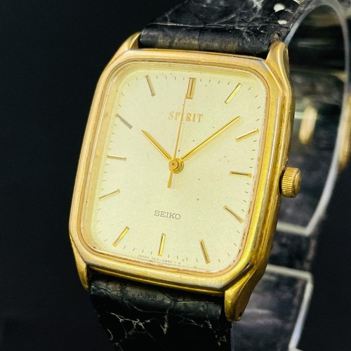 Seiko spirit 5e31 5b5a gold - seiko,