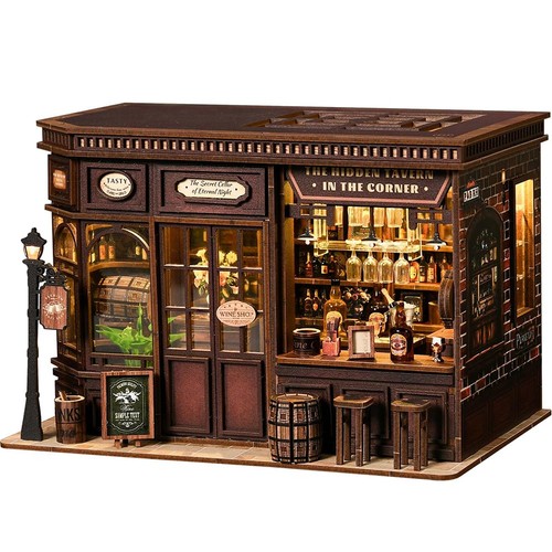 Diy miniature house kit - miniature,