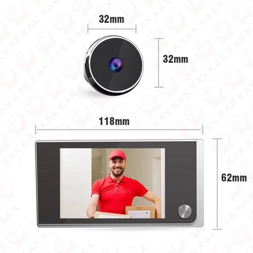 Digital door peephole camera - digital,