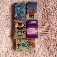 5 Erasure Cassette Tape Bundle