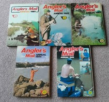 Anglers Mail Annual Bundle - Mixed Job Lot 5 X 1981, 82, 83, 84, 85