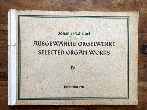 Selected organ works - selected, johann