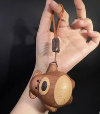 Vintage Wooden Bear Statue