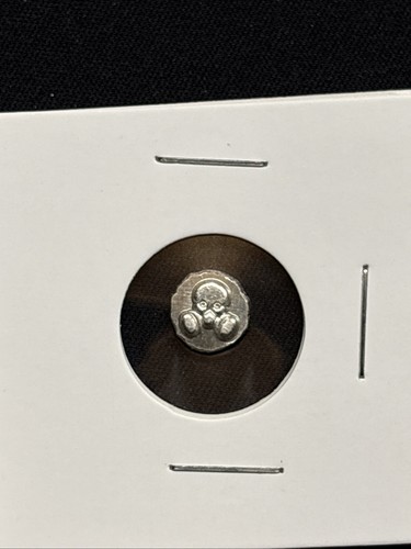 999 silver skull - .999,