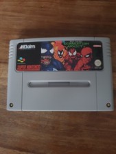Venom Spiderman Seperation Anxeity Super  Nintendo SNES Region Free