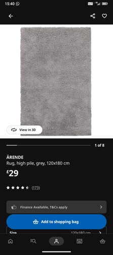 Ikea ärende rug high pile - ikea,
