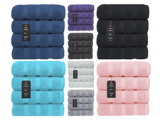 Luxurious 4-Pack Hand Towels