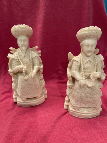 Vintage resin ivory chinese - vintage,