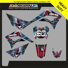 STOMP 110 JUICEBOX MINI PIT BIKE GRAPHICS DECALS STICKERS CUSTOM NAME NUMBER